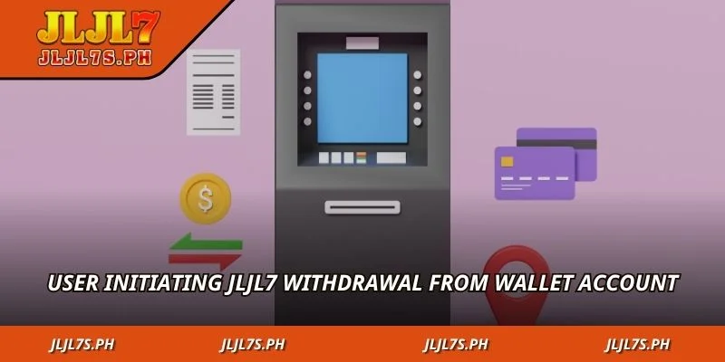 Error-free withdrawal process confirmation notification