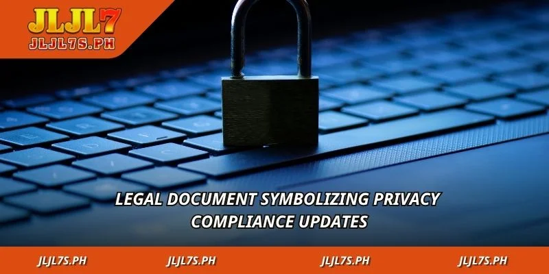 Legal document symbolizing privacy compliance updates