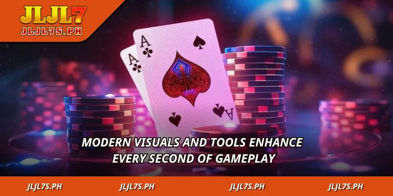 Modern visuals and tools enhance every second of gameplay