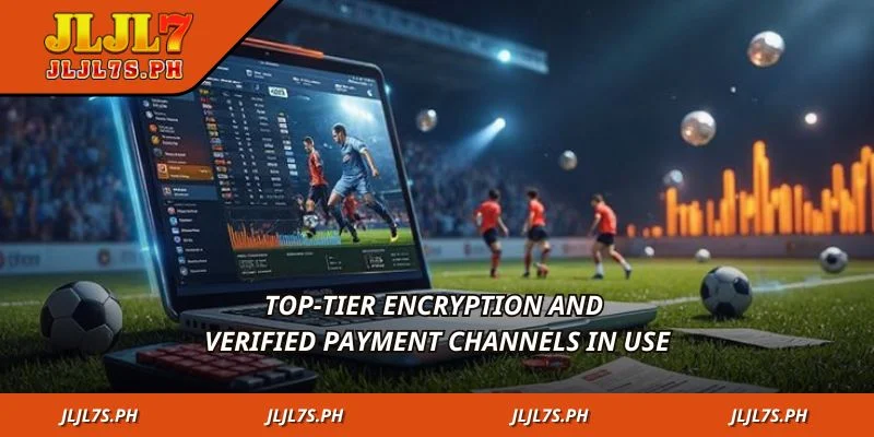 Top-tier encryption and verified payment channels in use